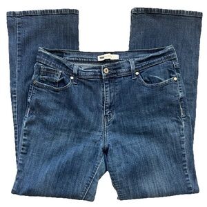Levi’s 515 Bootcut Jeans Mid Rise Stretch Medium Wash W32 L32